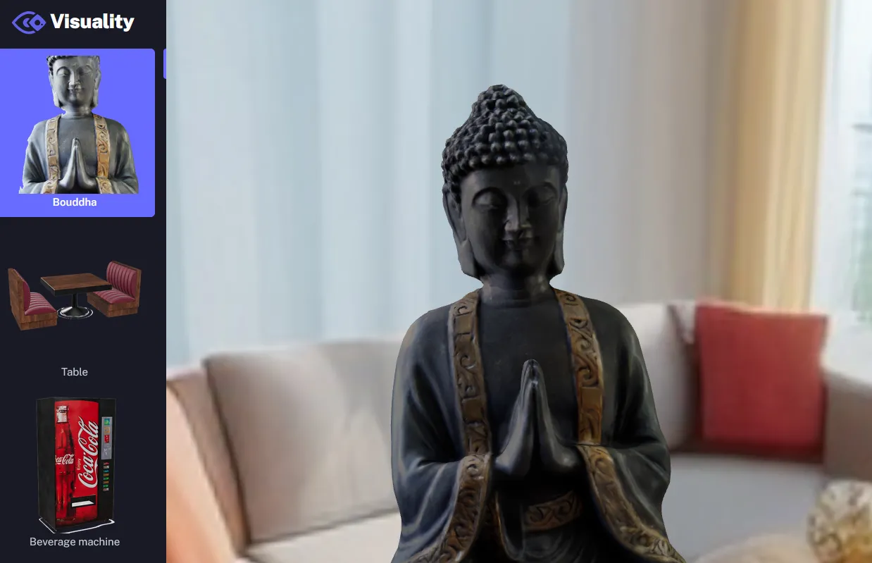 Group sharing options via web viewer with QR code and IFrame